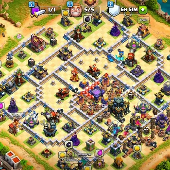 Clash of Clans Accounts High-End [Cheapest] TH 17 ➤SUMMER SCENERY➤Heros: 53-64-41-38-25➤Change Name Available➤Lots of Magic