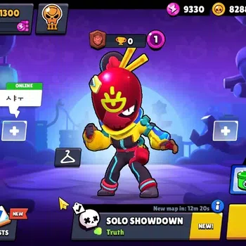 Brawl Stars Accounts 1300 Trophy|21 Brawlers 2 Max (Edgar&Bea)|14k Bling,9k PP|1 Legendary [Cyber Shelly],2 Mythic,3