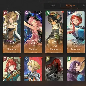 Reverse: 1999 Accounts Endgame Global|Lv 71|29 SSR 4 Limited|The Twins P5,Rhiannon P5,Nautika +Psy,Lucy|Ramona P1,Barcarola