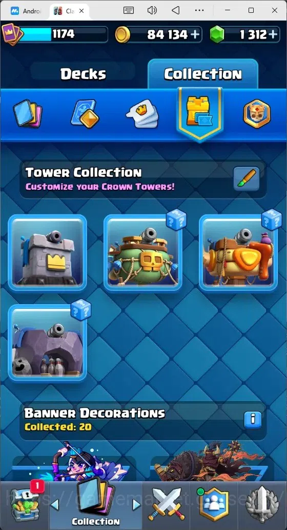 Clash Royale Accounts Mobile |Trophy 10563|1 Max Cards|5 EVO Cards|4 Her image 17