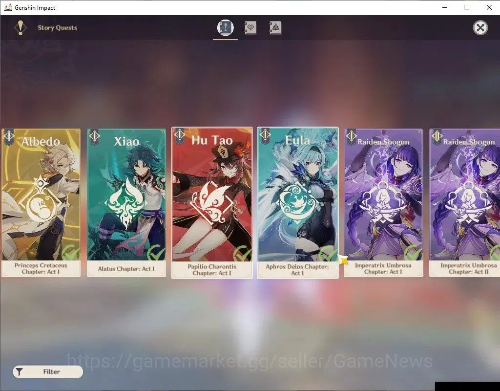 Genshin Impact Accounts Asia|AR60|PremTeam Skirk|18Limited+7(*5Wep)|Skirk, image 18