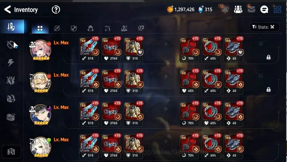 Epic Seven Accounts Global Unverif|New Era|MoonLight [ZIO] + Lidica, I image 14