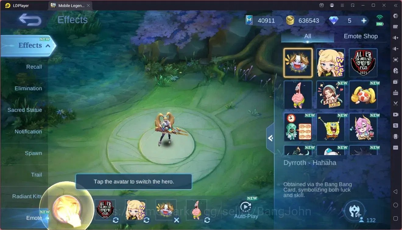 Mobile Legends: Bang Bang Accounts Global|Hero 132|Skin 376|Exalted|Legend Alu|STARWA image 13