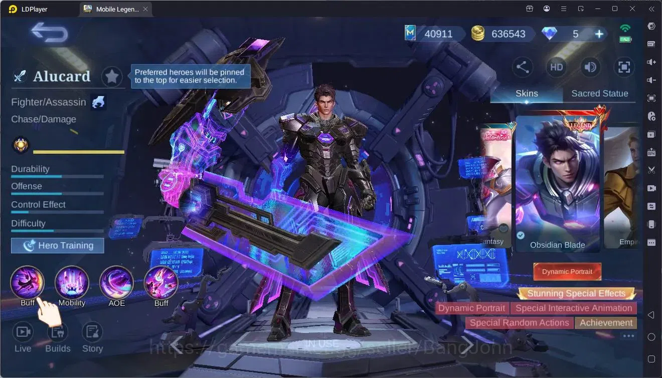 Mobile Legends: Bang Bang Accounts Global|Hero 132|Skin 376|Exalted|Legend Alu|STARWA image 9