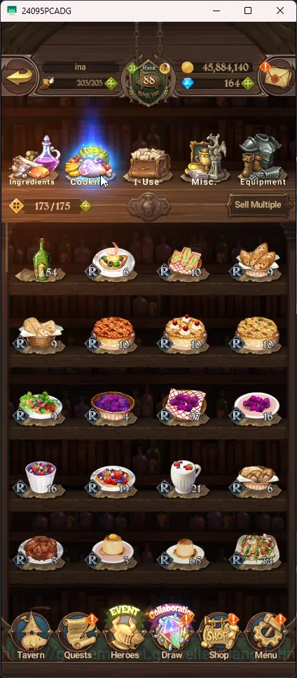 The Seven Deadly Sins: Grand Cross Accounts Others Asia | 3,113M CC | 2 LR Elizabeth , Merlin | 9 UR  Merlin & Escanor 2