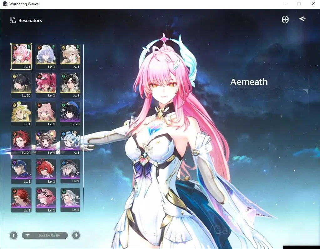 Wuthering Waves Accounts NA | UL 8 | 4 Limited | Mornye+Sign,Aemeath,Lynae, image 3