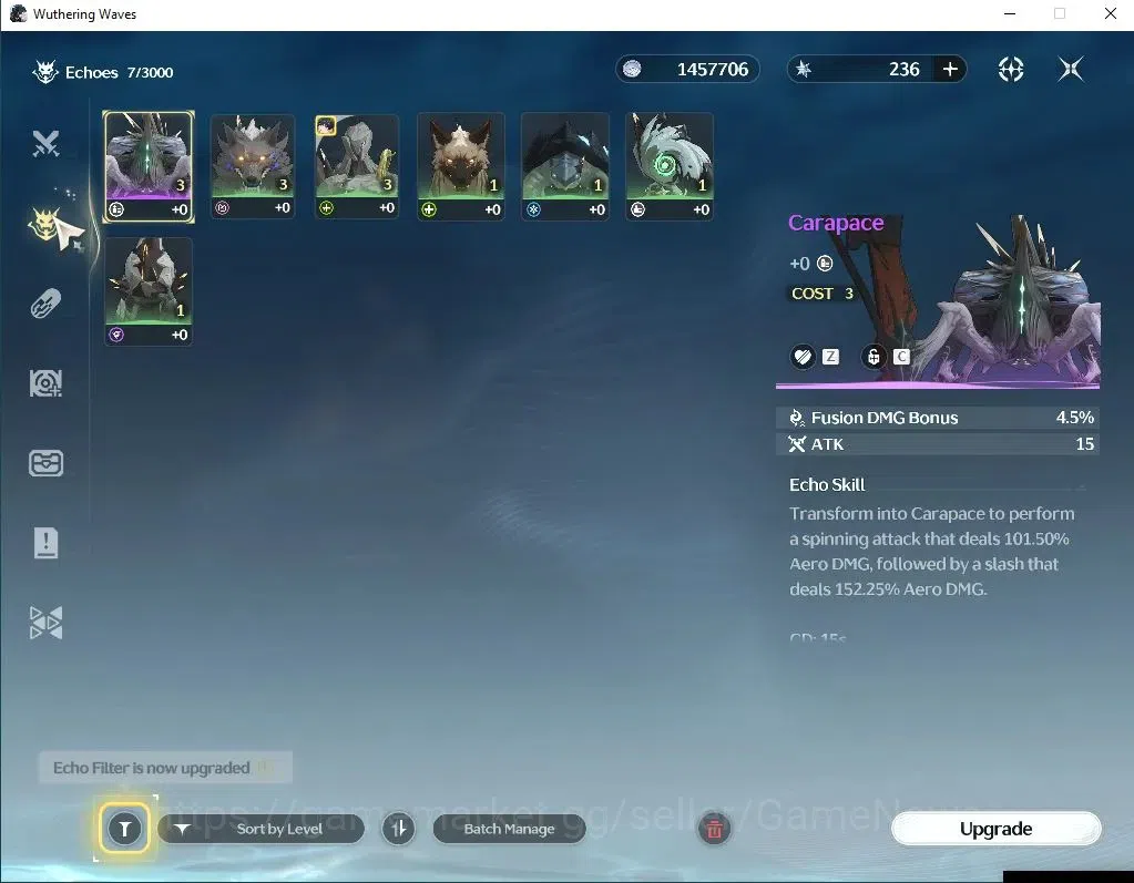Wuthering Waves Accounts NA | UL 8 | 4 Limited | Mornye+Sign,Aemeath,Lynae, image 6