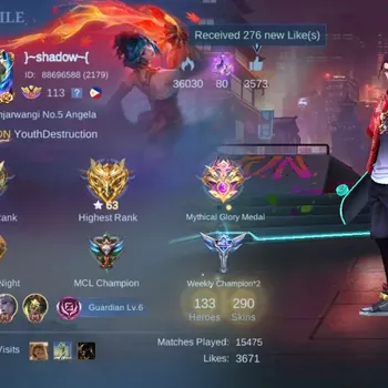 Mobile Legends: Bang Bang Accounts Collector H133|S290|Renowned|HighGlory 63|Sanrio Floryn|KOF Karina|CC Natalia|Lbox