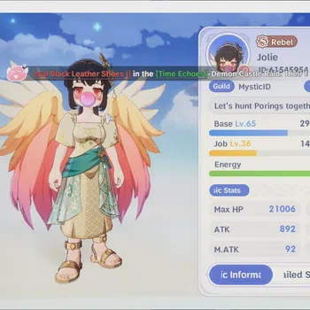 Ragnarok: The New World Accounts Sv Eddga | Unverif Email | Lv.65 Rebel,WellBuild,2 SSR Pet,6k Zeny+441K BoundZeny,Low