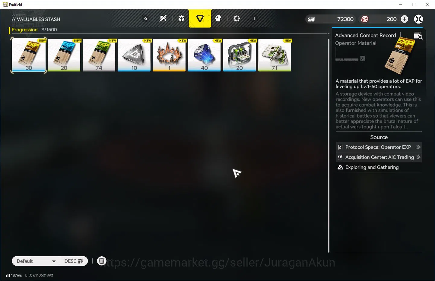 Arknights: Endfield Accounts NA/EU Level 2 | Fresh starter Laevatain | 5 SR Cha image 7