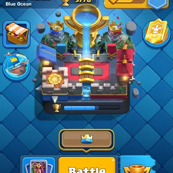 Clash Royale High-End Lv 44|Trophy 9776|KTL 14|Many Limit Skin| Total Ca image 1