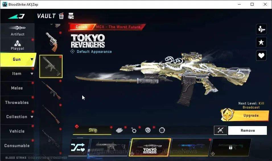 Blood Strike Accounts ASIA|Collab 7DS[Galil,AK47,Kar98k,QBZ95]|ETERNAL D image 12