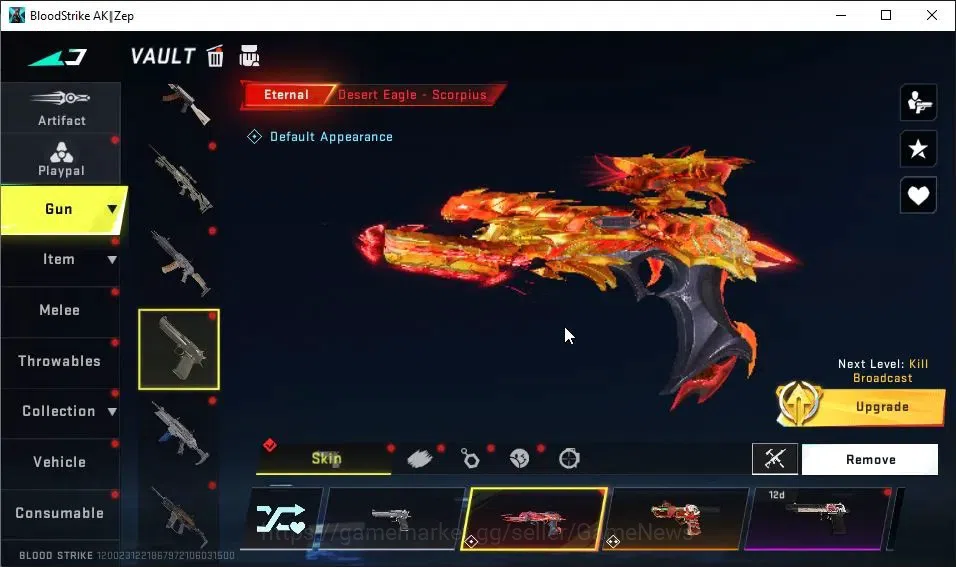Blood Strike Accounts ASIA|Collab 7DS[Galil,AK47,Kar98k,QBZ95]|ETERNAL D image 14