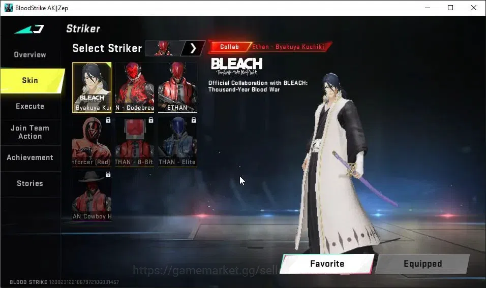 Blood Strike Accounts ASIA|Collab 7DS[Galil,AK47,Kar98k,QBZ95]|ETERNAL D image 4