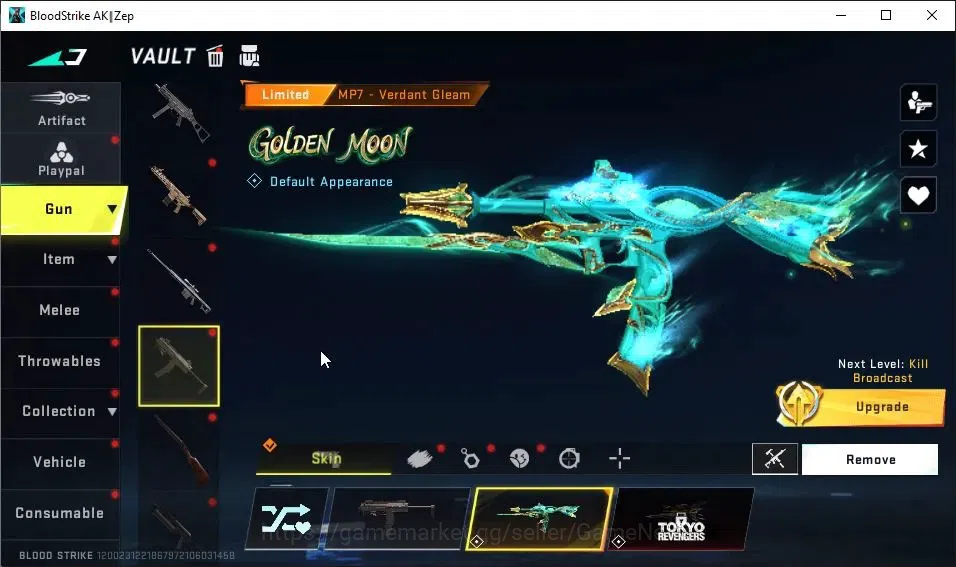 Blood Strike Accounts ASIA|Collab 7DS[Galil,AK47,Kar98k,QBZ95]|ETERNAL D image 6