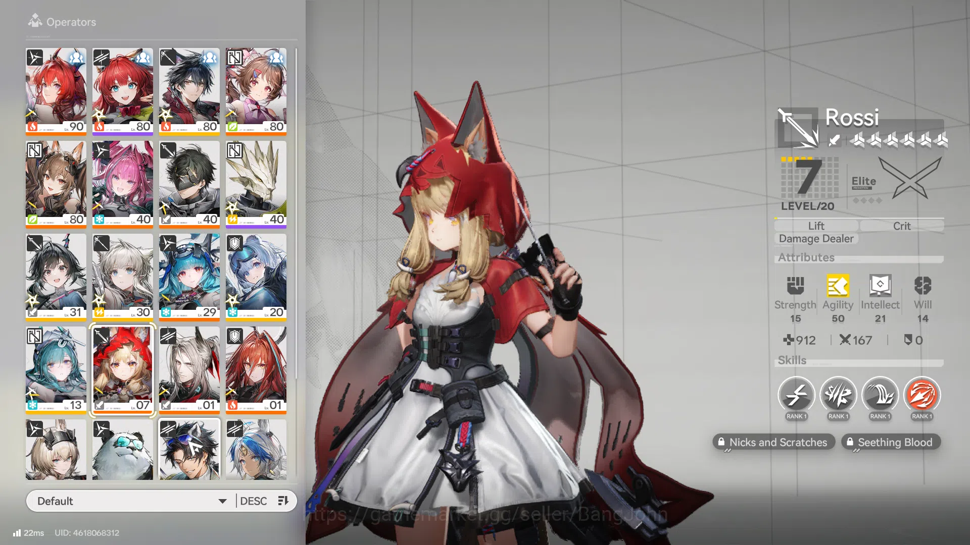 ASIA |MidGame|4 Limit+3Sign|LaevatainP1 sign,Gilberta Sign, YvonneP1sign, Rossi,Ember,Ardelia,Lastrite,Pogra,|AKE340B Arknights: Endfield Accounts ASIA |MidGame|4 Limit+3Sign|LaevatainP1 sign,Gilbe image 1