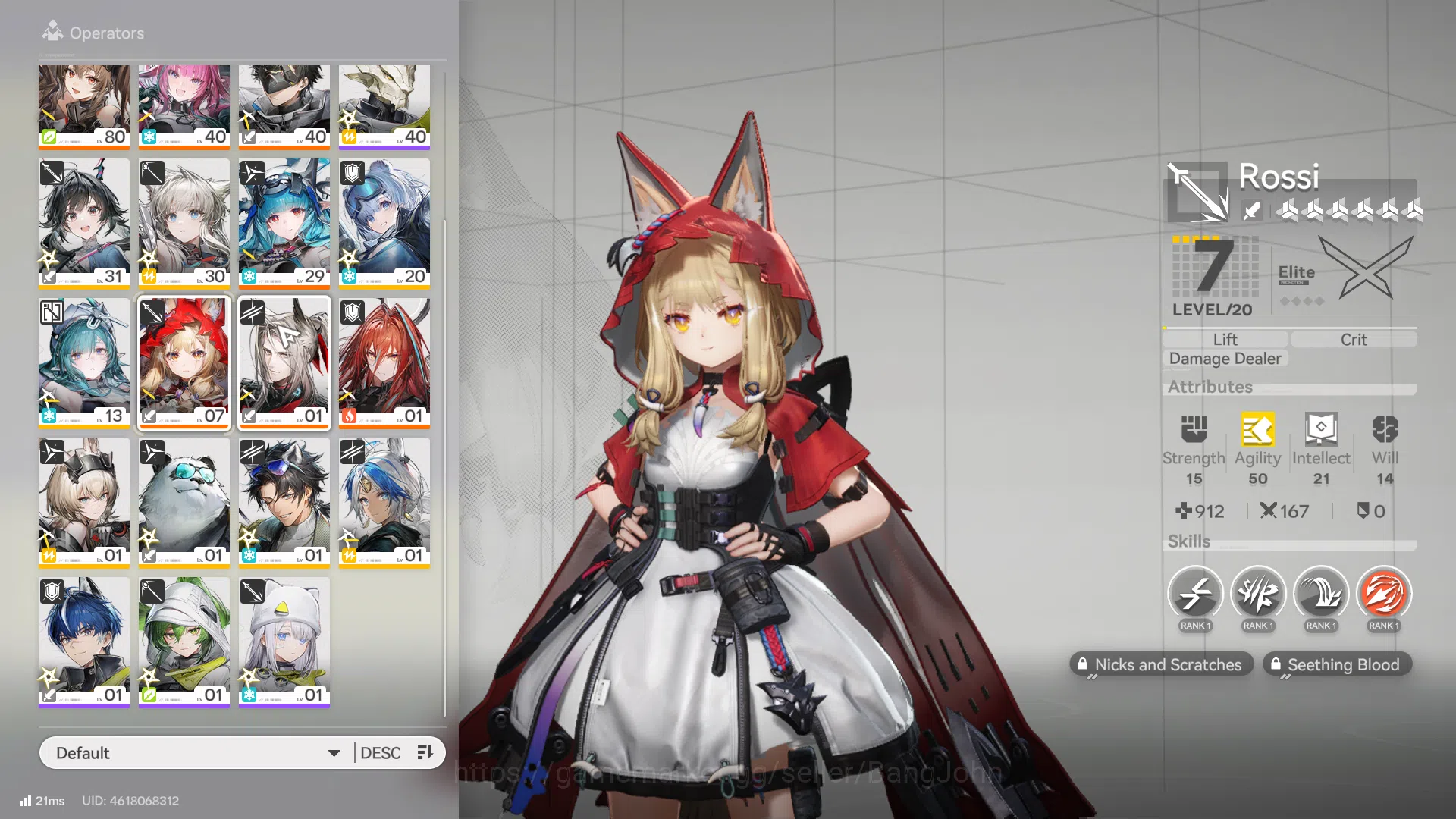 Arknights: Endfield Accounts ASIA |MidGame|4 Limit+3Sign|LaevatainP1 sign,Gilberta Sign, YvonneP1sign 7