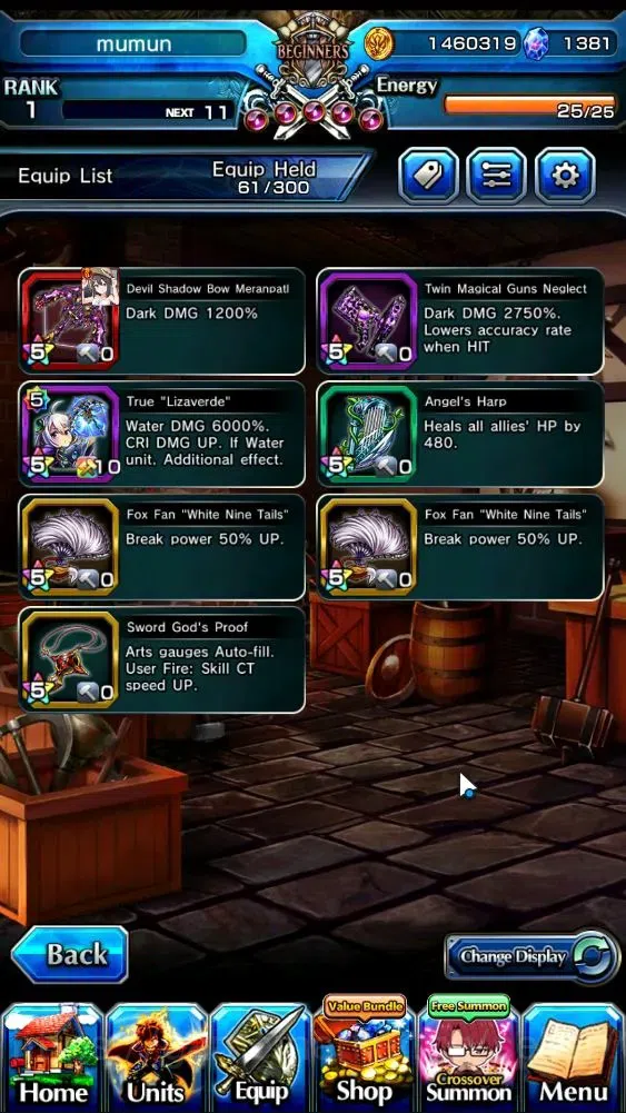 Grand Summoners Accounts Global|Rank 1|1381 Gems| 5 Ascend |Summer Miyu,Chl image 4