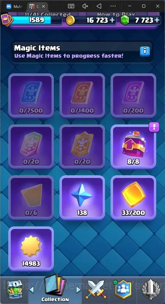 Clash Royale Accounts Mobile | CL 1589 | KTL 15 | Trophy 12000 | Card 12 image 15