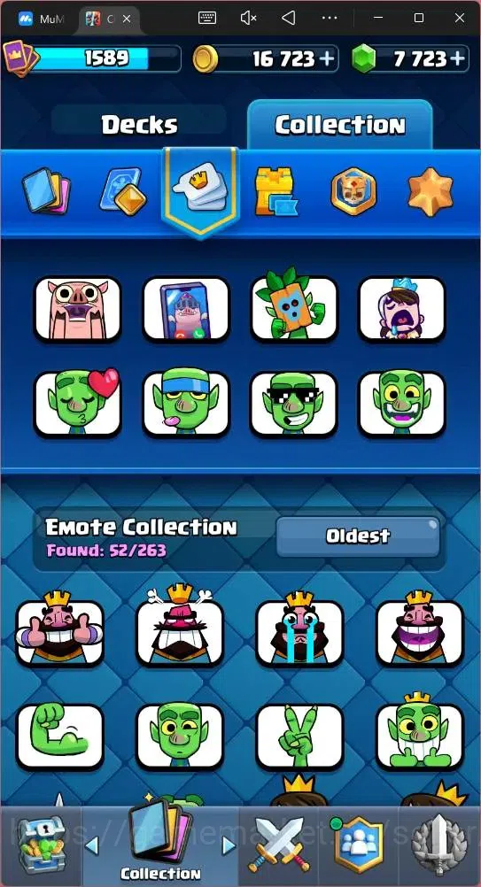 Clash Royale Accounts Mobile | CL 1589 | KTL 15 | Trophy 12000 | Card 12 image 16