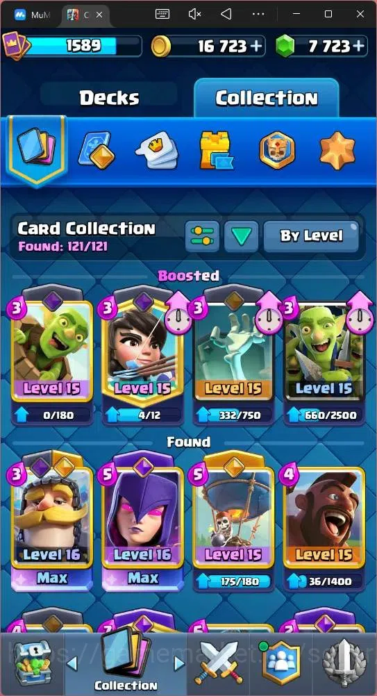 Clash Royale Accounts Mobile | CL 1589 | KTL 15 | Trophy 12000 | Card 12 image 7