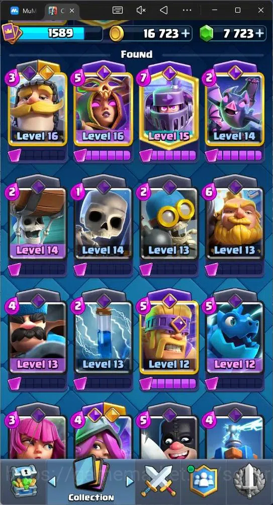 Clash Royale Accounts Mobile | CL 1589 | KTL 15 | Trophy 12000 | Card 12 image 9