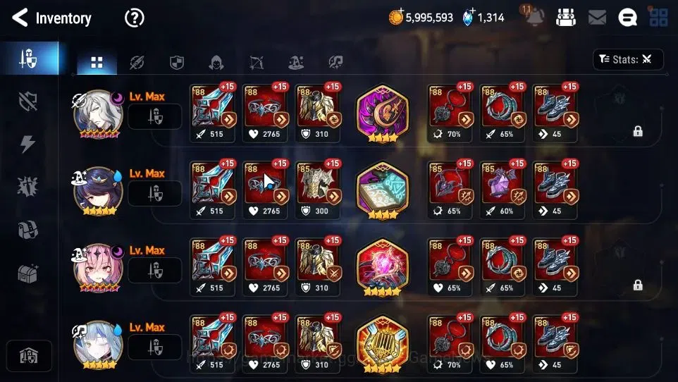 Epic Seven Accounts GLOBAL Unverif|New Era|4 ML(TM Luluca,Straze,FL Li image 13