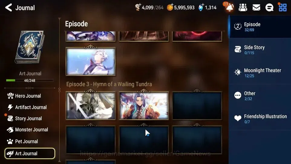 Epic Seven Accounts GLOBAL Unverif|New Era|4 ML(TM Luluca,Straze,FL Li image 20