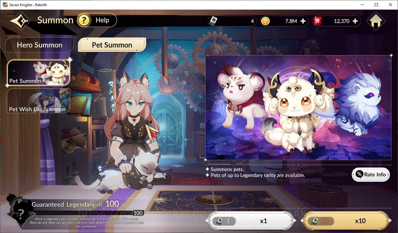 Seven Knights Re:Birth Accounts [Re:BIRTH] Global300xx| 3 ex-7k (Juri,Rosie,Gelidu image 12