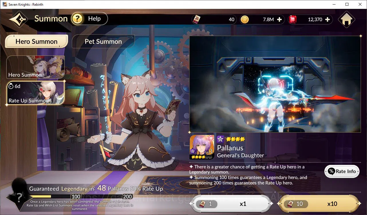 Seven Knights Re:Birth Accounts [Re:BIRTH] Global300xx| 3 ex-7k (Juri,Rosie,Gelidu image 5