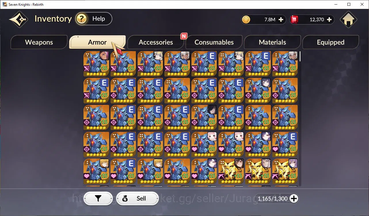 Seven Knights Re:Birth Accounts [Re:BIRTH] Global300xx| 3 ex-7k (Juri,Rosie,Gelidu image 7
