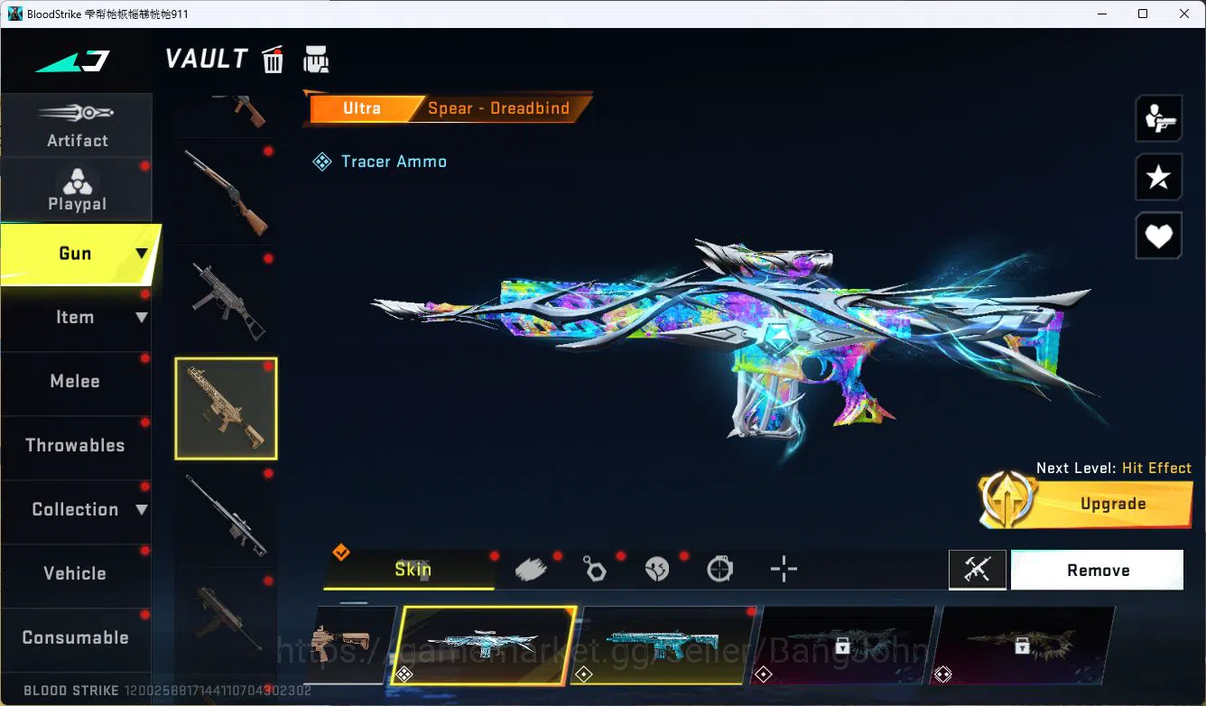 Blood Strike Accounts ASIA|COLLAB=KAR98K,AK47|LIMITED=P7,AR97,|ULTRA=M4A image 11