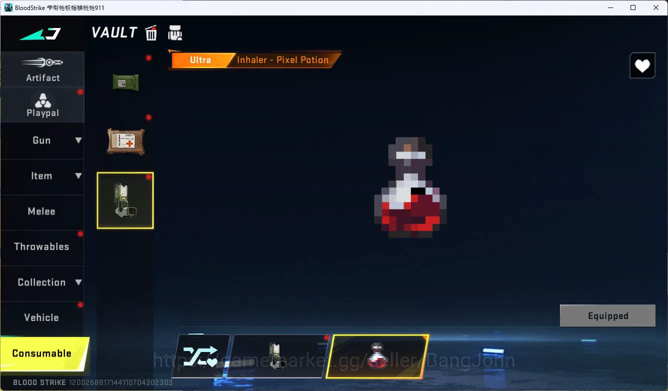 Blood Strike Accounts ASIA|COLLAB=KAR98K,AK47|LIMITED=P7,AR97,|ULTRA=M4A image 2