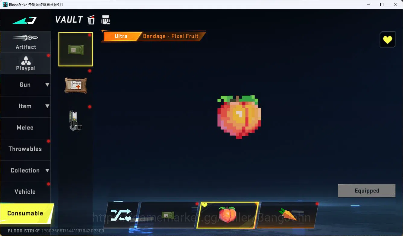 Blood Strike Accounts ASIA|COLLAB=KAR98K,AK47|LIMITED=P7,AR97,|ULTRA=M4A image 4