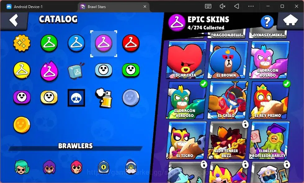 Brawl Stars Accounts Global | 1000 Thropy|18 Brawler|3 Max Hypercharge( image 2