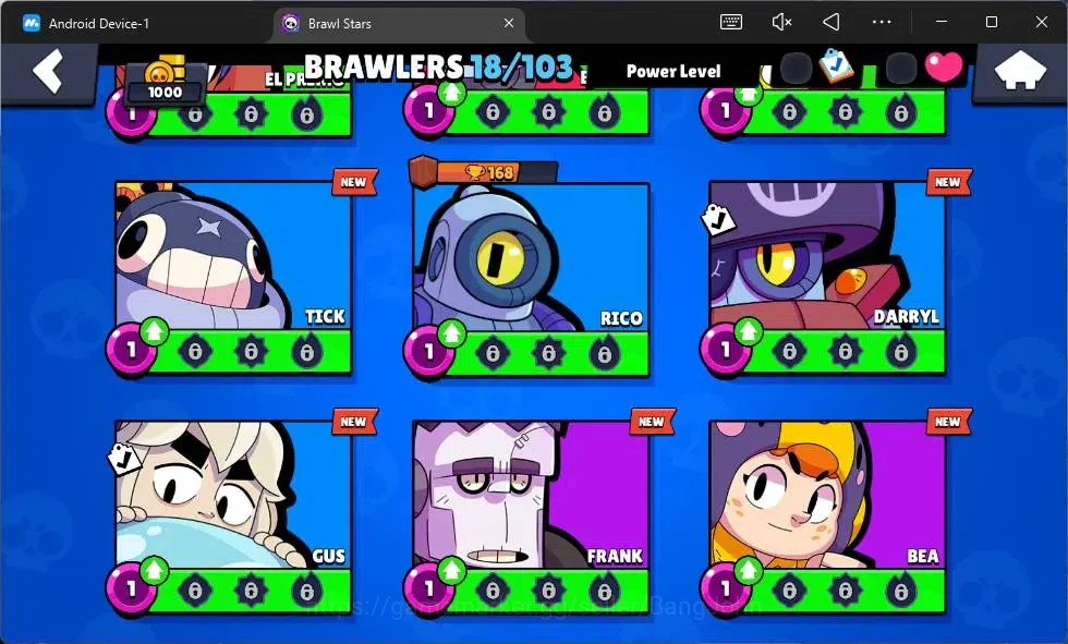 Brawl Stars Accounts Global | 1000 Thropy|18 Brawler|3 Max Hypercharge( image 4