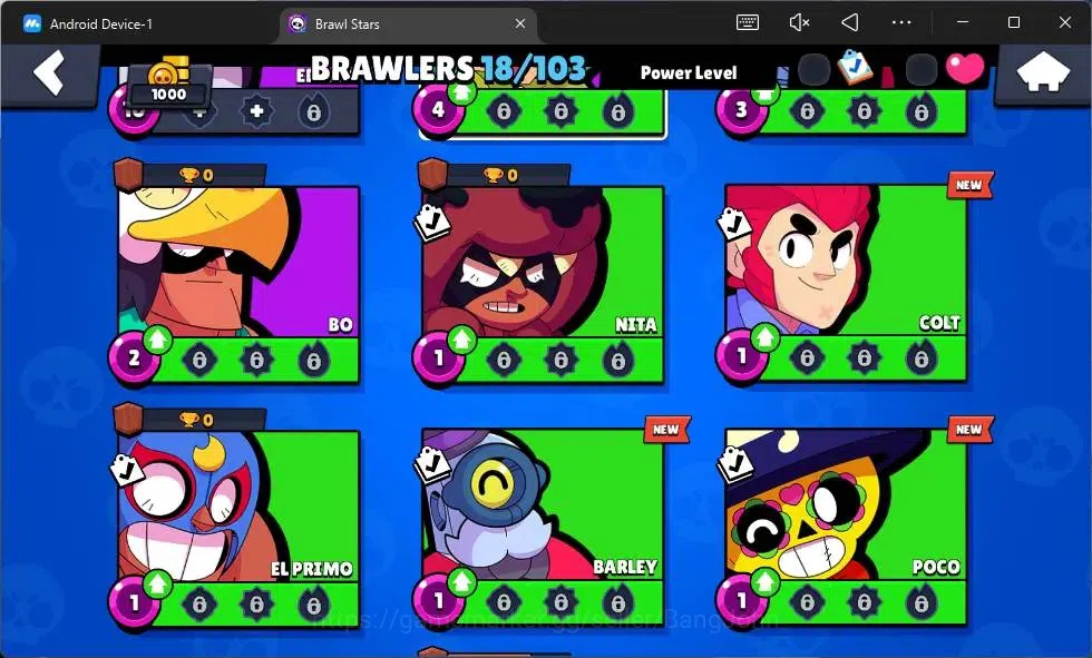 Brawl Stars Accounts Global | 1000 Thropy|18 Brawler|3 Max Hypercharge( image 5