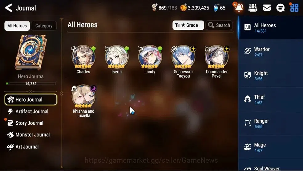Epic Seven Accounts GLOBAL Unverif|New Era|3 ML(Rhiana & Luciel,CPavel image 5