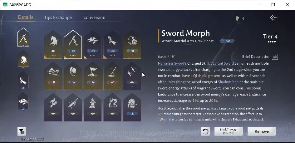 Where Winds Meet Accounts GLOBAL|Lv 90|GS 24K|1 Harmonic Core|Maple Reach,On image 11