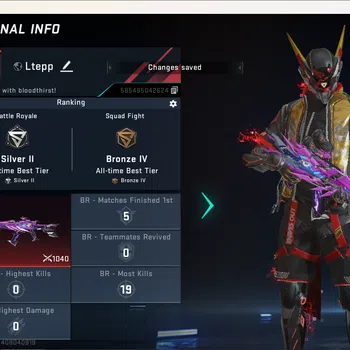 Blood Strike Accounts Others ASIA |1 Eternal Gun: Galil-Blight's Embrace|1 Collab Gun:SKS [OPM]|1 Ultra & 4 Legendary