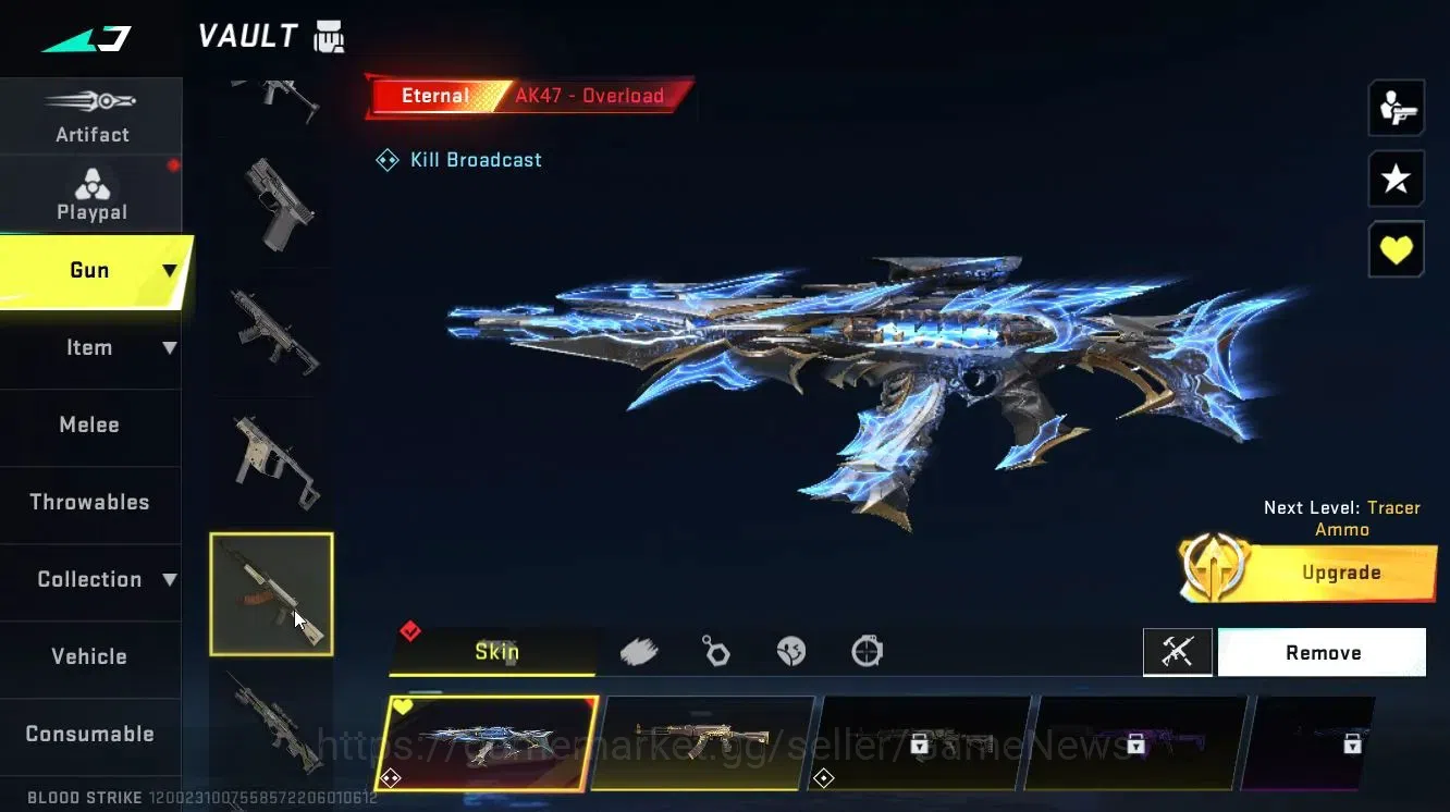 Blood Strike Accounts ASIA|ETERNAL[ZERO-Odashadow,AK47-Overload Lv3,DEag image 10