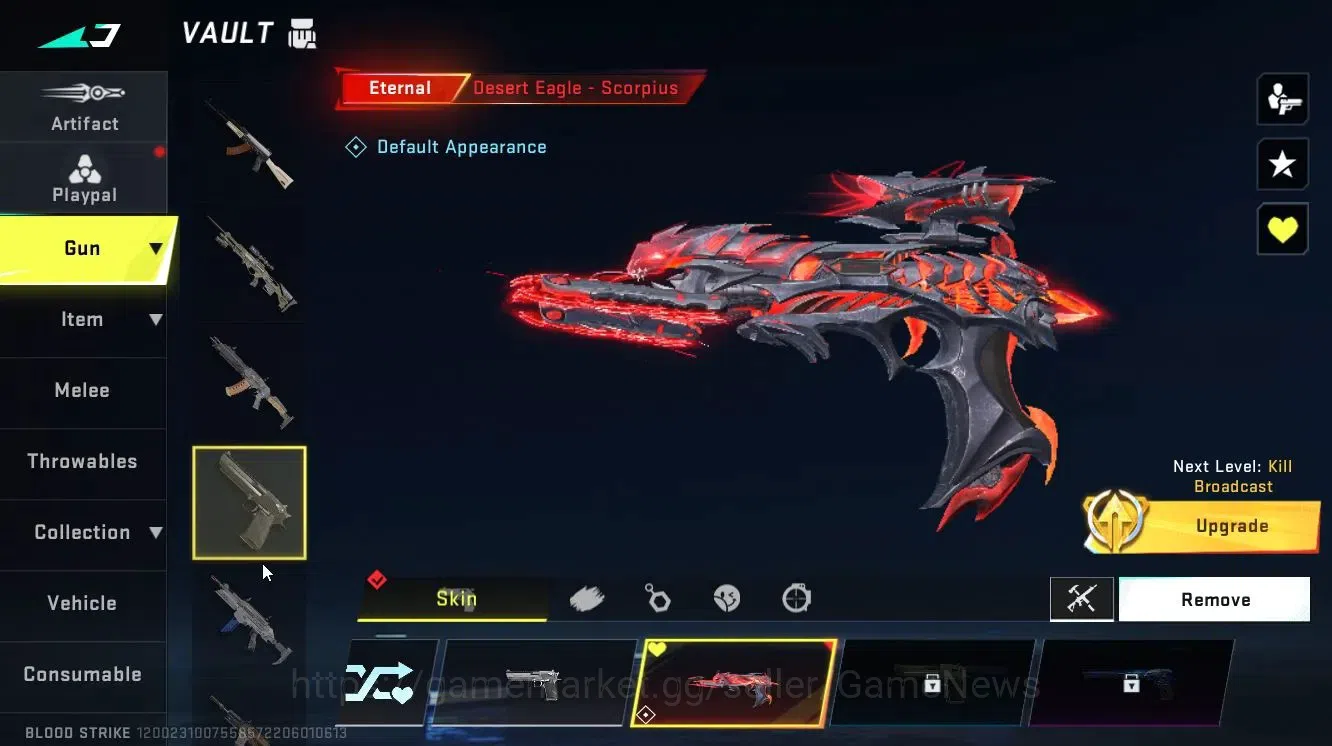 Blood Strike Accounts ASIA|ETERNAL[ZERO-Odashadow,AK47-Overload Lv3,DEag image 11