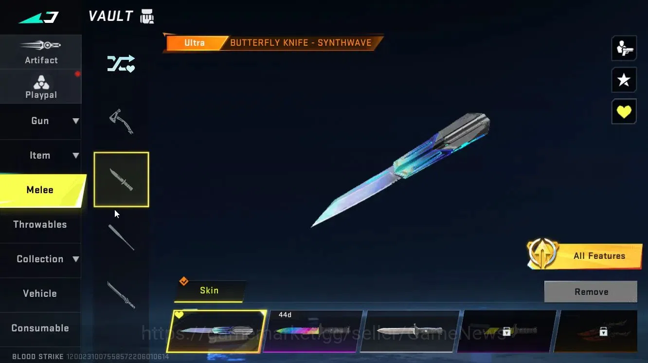 Blood Strike Accounts ASIA|ETERNAL[ZERO-Odashadow,AK47-Overload Lv3,DEag image 16