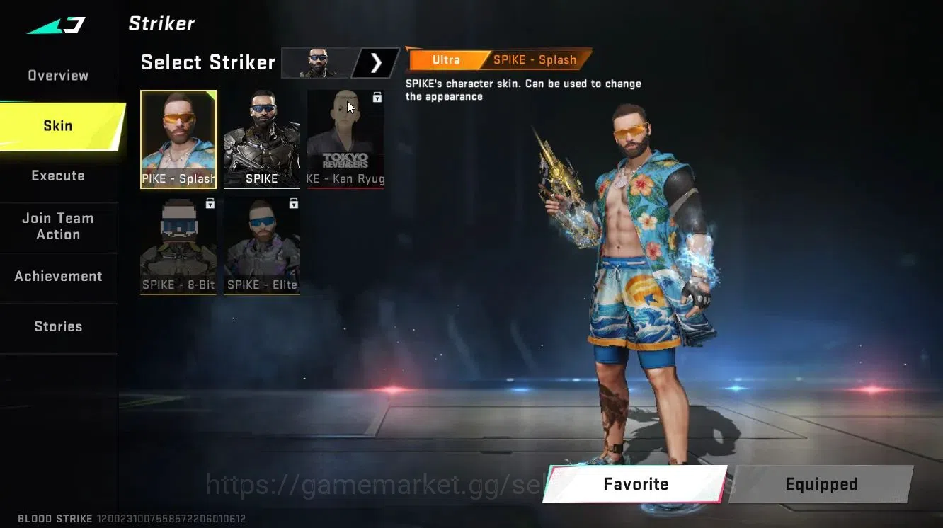 Blood Strike Accounts ASIA|ETERNAL[ZERO-Odashadow,AK47-Overload Lv3,DEag image 8