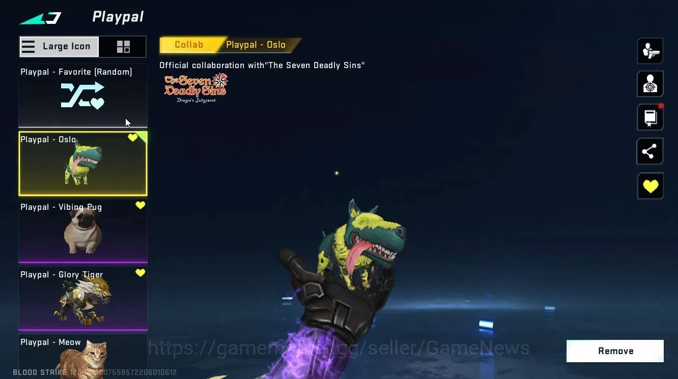 Blood Strike Accounts ASIA|ETERNAL[ZERO-Odashadow,AK47-Overload Lv3,DEag image 9