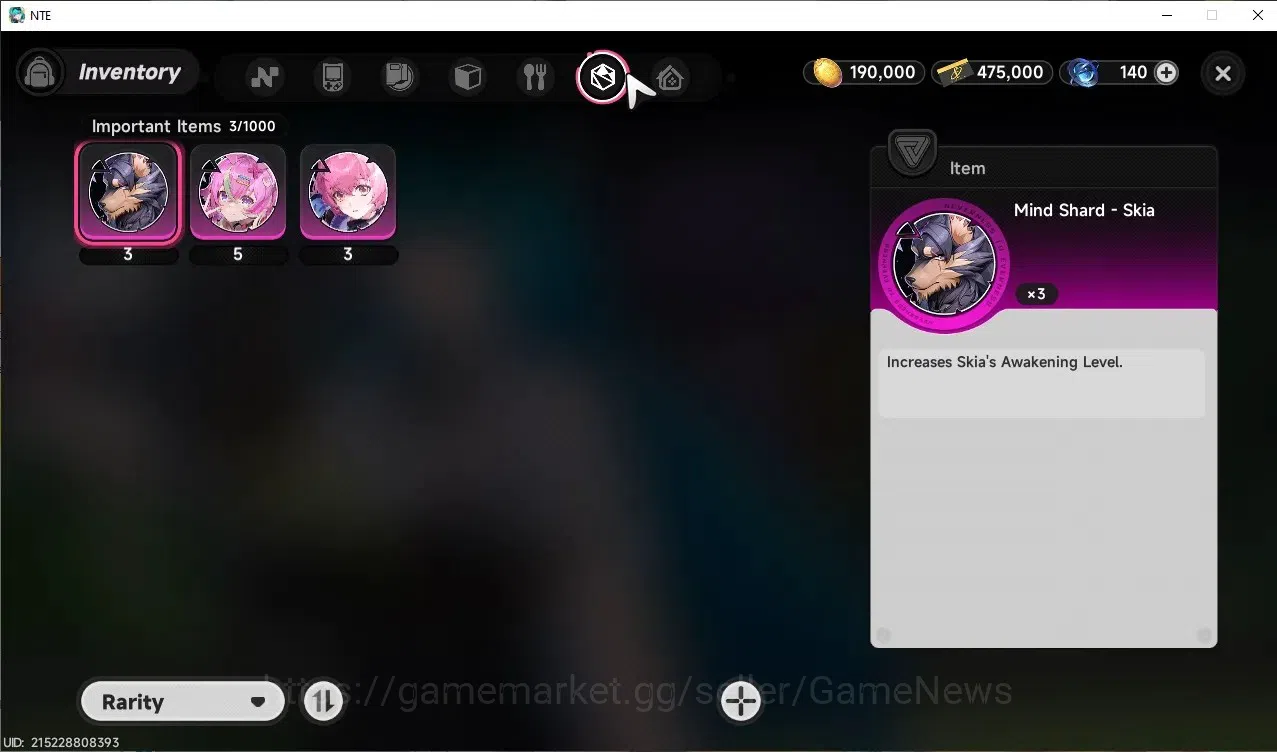 Neverness to Everness Accounts GLOBAL Europe |HL 3| 2 SSR Hotori + Signature , Fadia Awk 2 |5 SR|Female MC|Log Email|Take 9