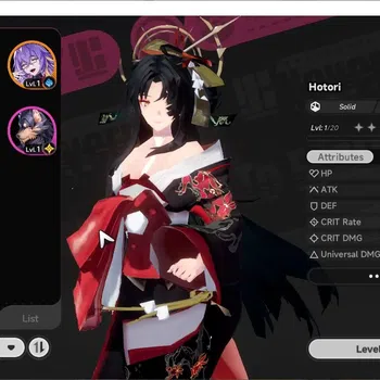 Neverness to Everness Accounts GLOBAL Europe |HL 3| 2 SSR Hotori + Signature , Fa image 1