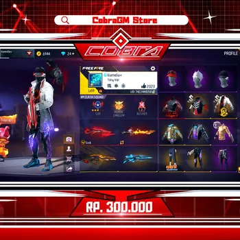 Free Fire Accounts Akun Free Fire Vault 214 | Evo 3 | Scorpion | Hollow Man | Cluber | Skaterboi | Bunny | Inner Devil