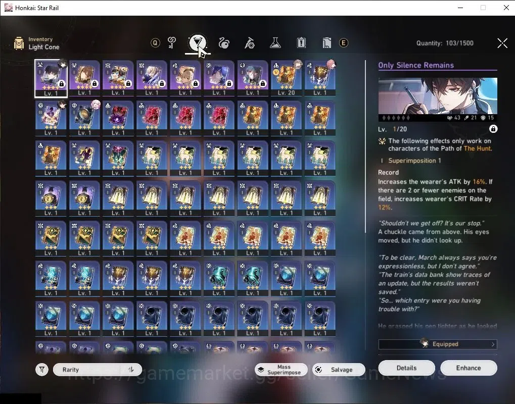 Honkai Star Rail Accounts Asia|TL 6|Selector B5 + 2 Golden Companion Spirit| image 5