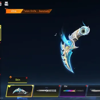 Blood Strike Accounts Collab Skin Asia|Eternal MP7 Tidesong,Deagle+Ultra Melee Talon Sanctum|Collab AOT Female